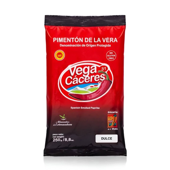 Vega Cáceres Sweet Smoked Paprika from La Vera 250 gr. - Oliva Oliva