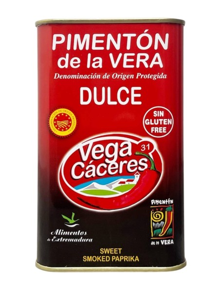 Vega Cáceres Sweet Smoked Paprika from La Vera 750 gr. - Oliva Oliva