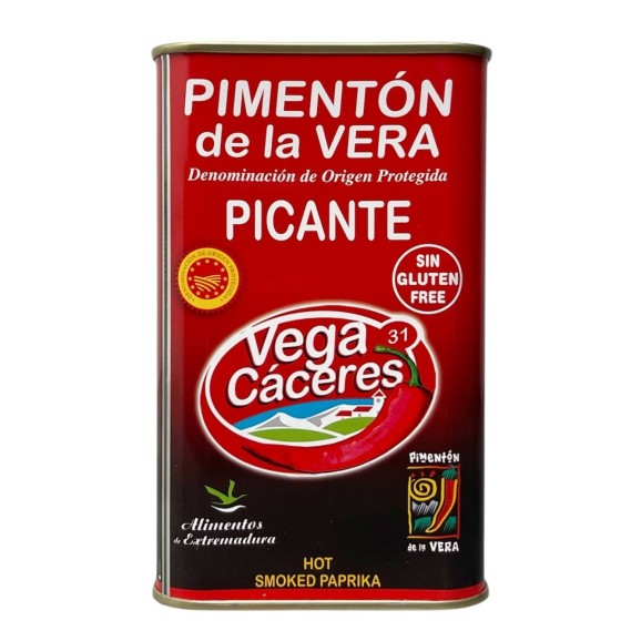 Vega Cáceres Geräucherter Scharfer Paprika aus La Vera - Oliva Oliva