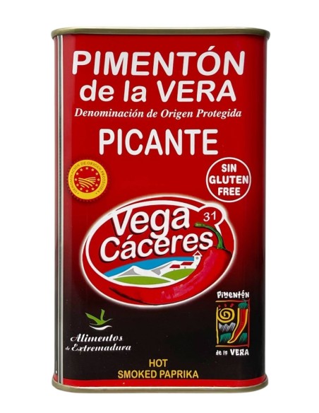 Vega Cáceres Paprika de La Vera fumé épicé 750 gr. - Oliva Oliva