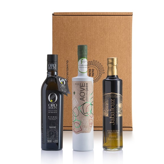 Best Olive Oils Jaén Selección 2025 in Gift box - Oliva Oliva