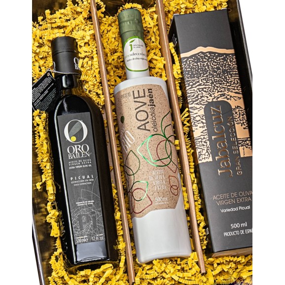 Mejores Aceites Jaén Selección 2025 - Botellas de vidrio 3x500 ml.