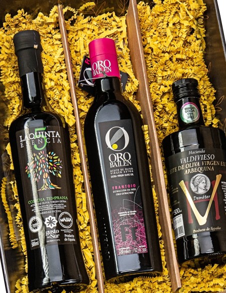 Mejores Aceites del Mundo Berlín GOOA 2025 - Botellas de vidrio 3x500 ml.