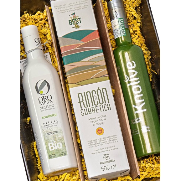 Mejores Aceites del Mundo Ranking WBOO 2025 - Botellas de vidrio 3x500 ml.