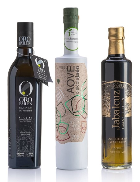 Best Olive Oils Jaén Selección 2025 in Wooden box - Oliva Oliva
