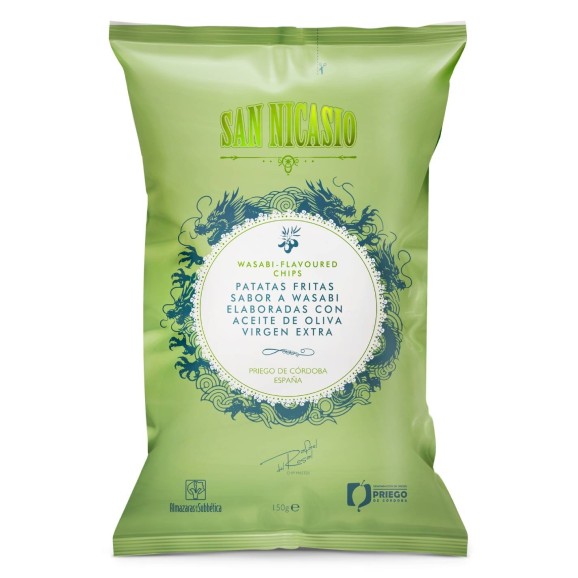 San Nicasio Chips à saveur de Wasabi Sachet 150 gr.