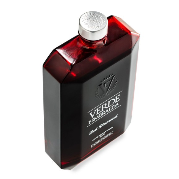 Verde Esmeralda Red Diamond Royal - Bouteille en verre 500 ml.