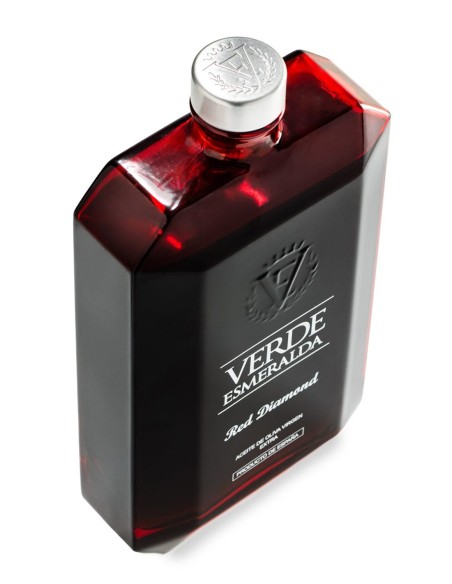 Verde Esmeralda Red Diamond Royal - Bouteille en verre 500 ml.