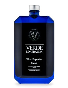 Verde Esmeralda Blue Sapphire Organic Picual - Glass bottle 500 ml.