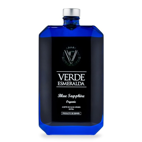 Verde Esmeralda Blue Sapphire BIO Picual - Glasflasche 500 ml.
