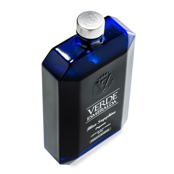 Verde Esmeralda Blue Sapphire BIO Picual - Glasflasche 500 ml.