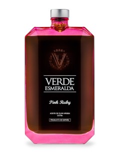 Verde Esmeralda Pink Ruby Hojiblanca - Glasflasche 500 ml.
