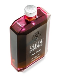 Verde Esmeralda Pink Ruby Hojiblanca - Bouteille en verre 500 ml. 2