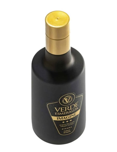 Verde Esmeralda Imagine Picual - Glass bottle 500 ml.