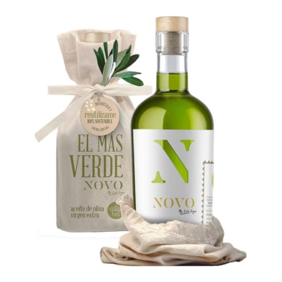 Nobleza del Sur NOVO by Lola Sagra Limited Edition - Glass bottle 500 ml. + Cloth bag