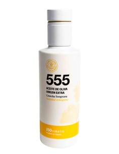 555 Arbequina Glass bottle 250 ml.