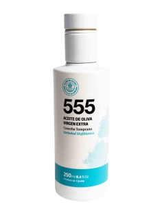 555 Hojiblanca Glasflasche 250 ml.