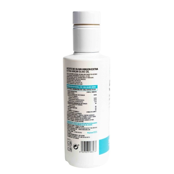 555 Hojiblanca Botella de vidrio 250 ml.