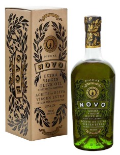 OMED Picual NOVO Primer Día de Cosecha Botella de vidrio con Estuche 500 ml.