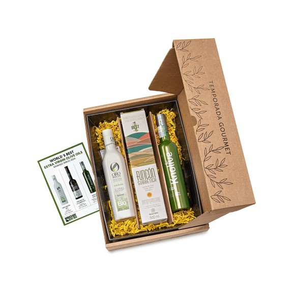 Besten Olivenöle Der Welt London IOOC 2025 Geschenkbox - Oliva Oliva