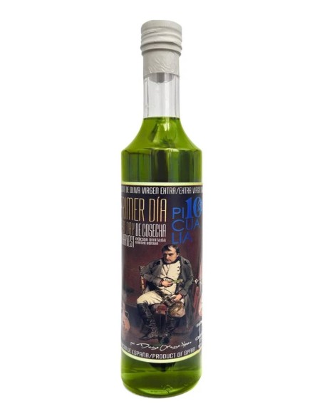 Picualia Primer Día de Cosecha Edición Limitada Picual Botella de vidrio 500 ml.