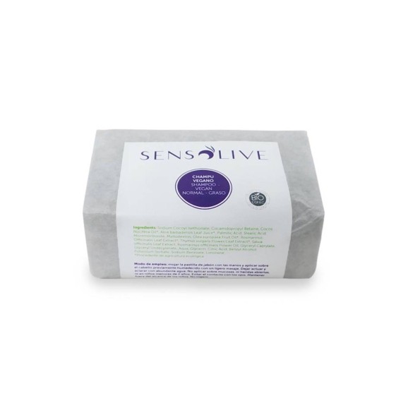Sensolive Shampooing sec et gras solide 85 gr.
