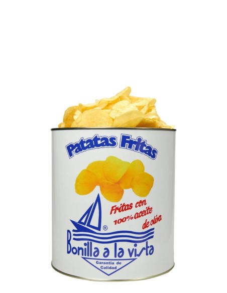Bonilla a la Vista Chips with Olive Oil Tin 40 gr.