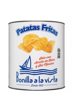 Bonilla a la Vista Patatas Fritas con Aceite de Oliva Lata 275 gr. 2