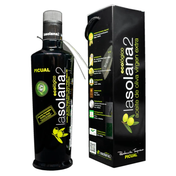 Lasolana2 Picual Étui 500 ml. - Oliva Oliva