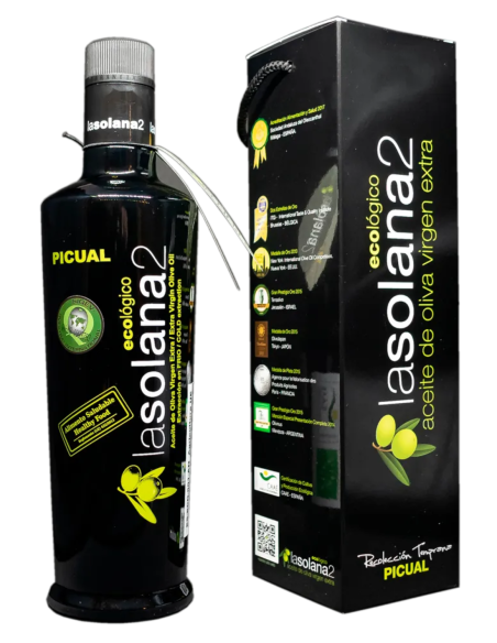 Lasolana2 Picual Étui 500 ml. - Oliva Oliva