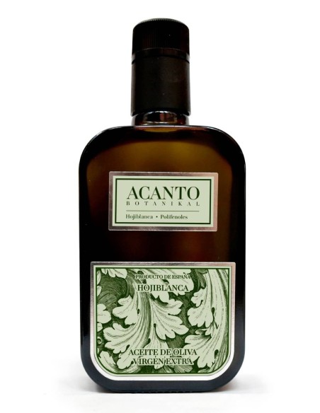 Acanto Botanikal Hojiblanca Botella de vidrio 500 ml.