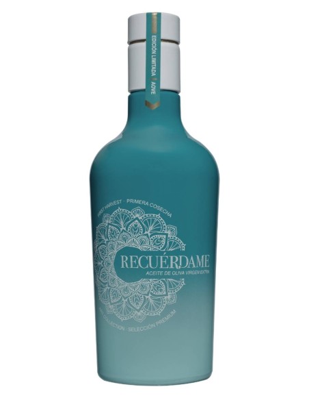 Recuérdame Arbequina Glass bottle 500 ml.