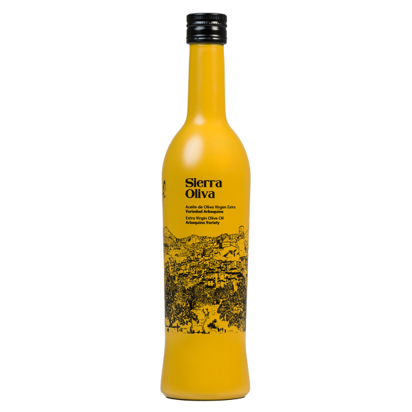 Sierra Oliva Arbequina Glasflasche 500 ml. - Oliva Oliva