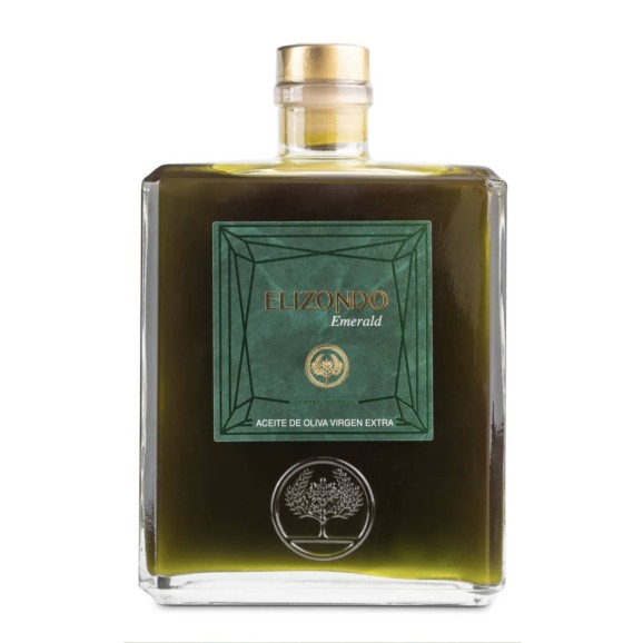 Elizondo Emerald Limited Edition Glass bottle 1 l. - Oliva Oliva