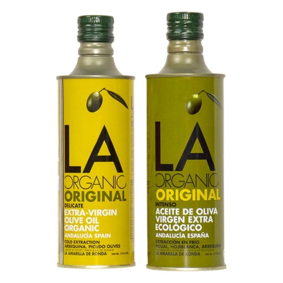 LA Organic Original Mild und Intensiv Blechdose 500 ml. - Oliva Oliva
