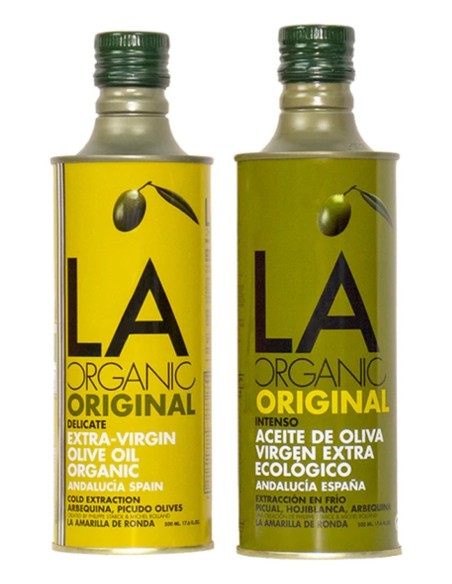 LA Organic Original Doux et Intense Bidon métal 500 ml. - Oliva Oliva